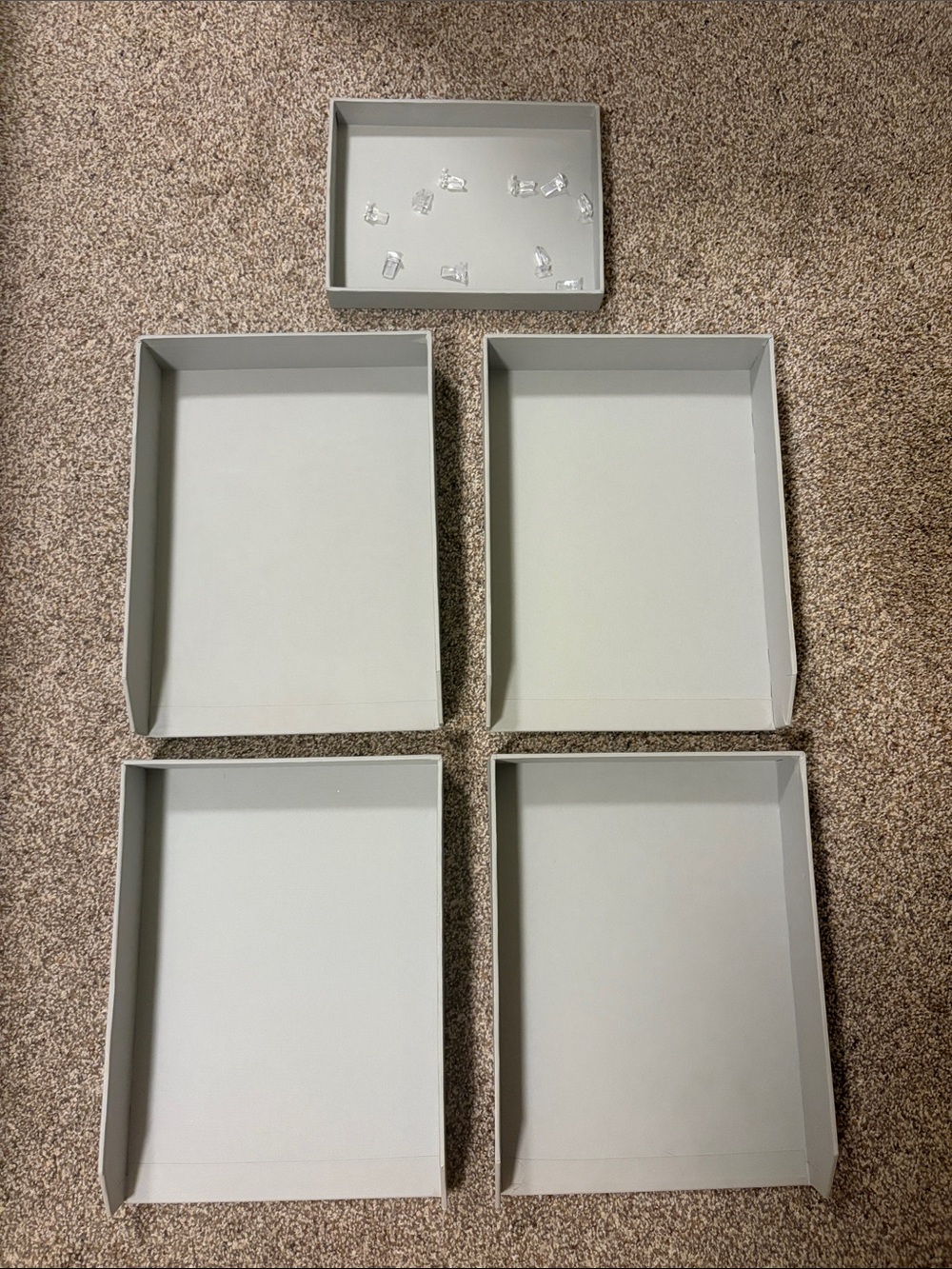 Paper filing boxes